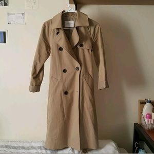 Everlane drape trench coat